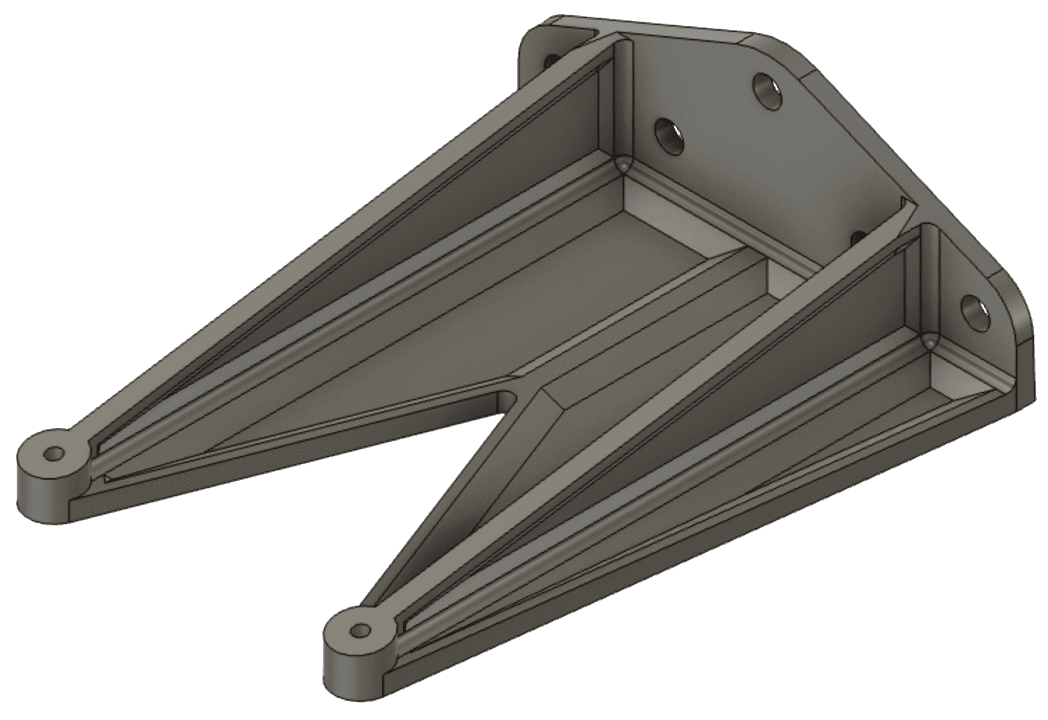 A bracket for installing a piano under a desk using drawer slides