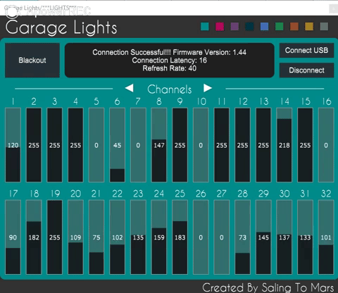 Garage Lights Moving Screenshot GIF